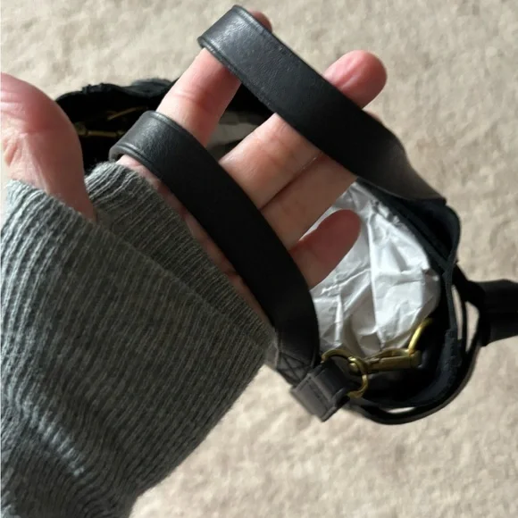 Madewell Black leather bag - Picture 4 of 6